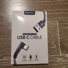 6 FT USB C Cables 2-Pack 3 Amps Quick Charging Type C Cable USB A to U...