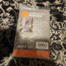 Emergency Hooded Rain Poncho Adult Disposable Camping Hiking Waterproof NEW