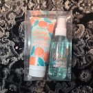 JUICY ORANGE SCENT▪︎2 Pc Travel Size Fragrance Mist Spray Body Lotion Set▪︎NEW