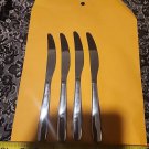 Dinner Knife 9 3/8" High Quality Stainless Steel set of 4 NEW!