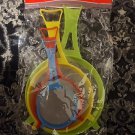 4Pcs Plastic Mesh Strainer Colander Set Food Soy Milk Flour Sieve Long Handle...