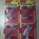 Set Of 16 Pcs 4 Inch Metal Stainless Steel S Hanging Hooks For Kitchen Bathroom