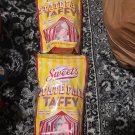2-12 Oz Sweet's Salt Water Taffy Candy State Fair Flavors Bag Chewy Candies