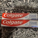 2x Packs Colgate baking soda & peroxide Brisk mint Toothpaste | 2.5oz each 01/2025