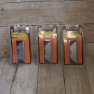LOT OF 3x UTILITY KNIFE REPLACEMENT BLADES RAZOR SHARP DRYWALL EASY Refill 30 pc