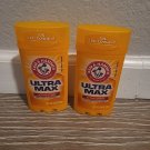 Lot 2 Arm & Hammer Ultra Max Antiperspirant Deodorant active sport 2.6 oz 11/24 Lot 2 Arm & Hammer Ultra Max Antiperspirant Deodorant active sport 2.6 oz 11/24