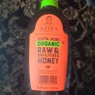 Nature Nate's 100% Pure Organic, Raw and Unfiltered, No Additives, Honey, 40 Oz