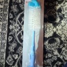 Baby Bottle and Nipple Brush Deluxe Cleaner, Soft Touch and Sponge Brushes,Blue