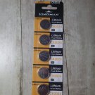 5 pcs CR2025 Lithium BUTTON BATTERY 3 Volts Power Cell Coin Watch Batteries