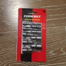 Magnetic Nut Drivers 9 pc by Corebilt Impact Drivers 1/4" 5/16" 7/16" 1/2" 3/8"
