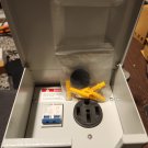 50 Amp RV Outlet Box NEMA 14-50 UL Listed Breaker Hardwired Electrical 50 Amp RV Outlet Box NEMA 14-50 UL Listed Breaker Hardwired Electrical