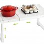 Expandable Cabinet Shelf Organizer,Adjustable Kitchen Counter Shelf,Multi-Fun...