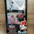 Disney Minnie Mouse beauty Set 1 nail Polish & 2 Lip Glosses 1 lip balm bag new Disney Minnie Mouse beauty Set 1 nail Polish & 2 Lip Glosses 1 lip balm bag new