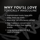 Big Dog Labs Toxically Masculine - Pheromone Infused Eau de Cologne (100 ml)