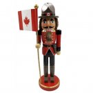 Santa's Workshop Canadian Royal Mounty Christmas Nutcracker 14 Inch Multicolor