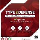 Type 2 Defense Advanced Blood Health Support Formula With Gymnema - 60 Capsules