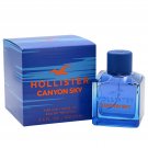 Canyon Sky By Hollister cologne for men EDT 3.3 / 3.4 oz New in Box