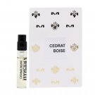 MANCERA CEDRAT BOISE EDP 2.0ml .06fl oz x 1 COLOGNE SPRAY SAMPLE