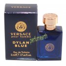 Versace Pour Homme Dylan Blue 0.17 oz /5 ml Men's Edt Splash Mini New In Box 8011003825738