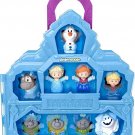 Fisher-Price Little People Toddler Toy Disney Frozen Carry Along Castle Case Playset