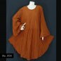 No.006 - Super Plus Size 1X,2X,3X,4X,5X,6X,7X Women's Clothing Bell Long Sleeve Dress