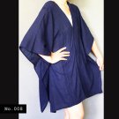 No.008 - 1X,2X,3X,4X,5X,6X,7X Plus Size Women's Caftan Kimono Sleeve Dress