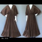 No.016 - Plus Size 1X,2X,3X,4X,5X,6X,7X Women's Clothing Caftan Kimono Casual Maxi Dress