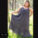 No.162 - Clothing Plus Size 1X,2X,3X,4X,5X,6X,7X Women's Clothing Halter Casual Summer Maxi Dress