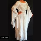 No.306 - Plus Size Clothing 1X,2X,3X,4X,5X,6X,7X Gypsy Bohemian Bell Sleeve Women's Maxi Dress