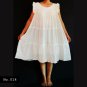 No.014 - Clothing Plus Size 1X,2X,3X,4X,5X,6X,7X Gauze Ruffle Sleeveless Gypsy Boho Tired Mini Dress