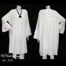 No.018 - Clothing Plus Size 1X,2X,3X,4X,5X,6X,7X Gauze Cotton Bell Sleeve Gypsy Boho Tunic Dress