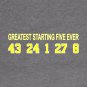 1979 Seattle Sonics Greatest Starting Five Hoodie