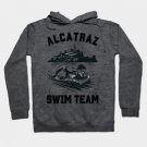 Alcatraz Swim Team | Funny Swim Team Swimming Logo Hoodie