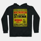 Ali Vs Foreman Glued Poster Hoodie