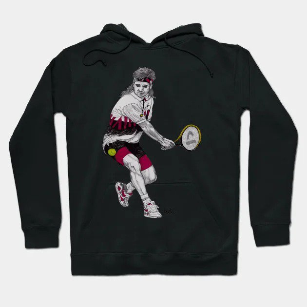 Andre Agassi Hoodie