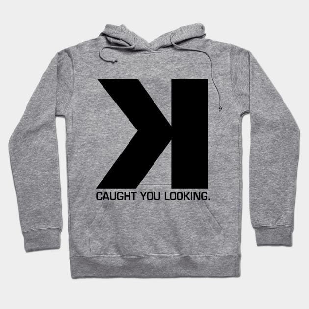 Baseball Backwards K Strikeout Score Keeper Funny Hoodie