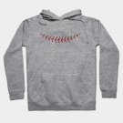 Baseball Lace Smile Hoodie