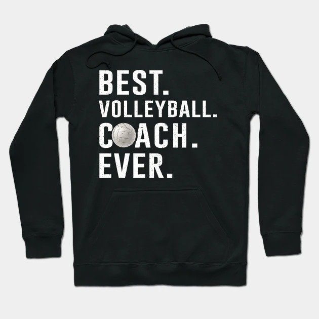 Best Volleyball Coach Ever Gift Hoodie