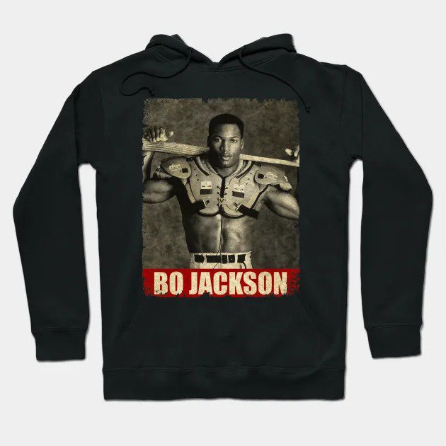 Bo Jackson - New Retro Style Hoodie