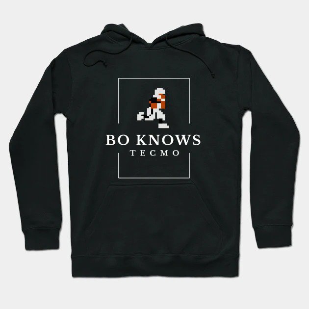 Bo Knows Tecmo Hoodie