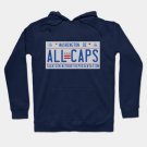 Caps - All Caps Dc License Plate Hoodie