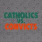 Catholics Vs. Convicts Retro 1988 Football Game Hoodie