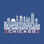 Chicago Baseball Team All Time Legends, Chicago City Skyline Hoodie