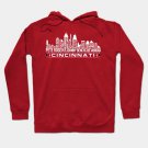 Cincinnati Baseball Team All Time Legends, Cincinnati City Skyline Hoodie