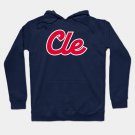 Cleveland 'Cle' Baseball Script Fan T-Shirt: Swing Big With Bold Cleveland Style And Passion Hoodie