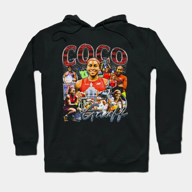 Coco Gauff Vintage Bootleg #St Studios Hoodie