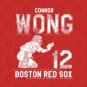 Connor Wong || Boston Red Sox | White Hoodie