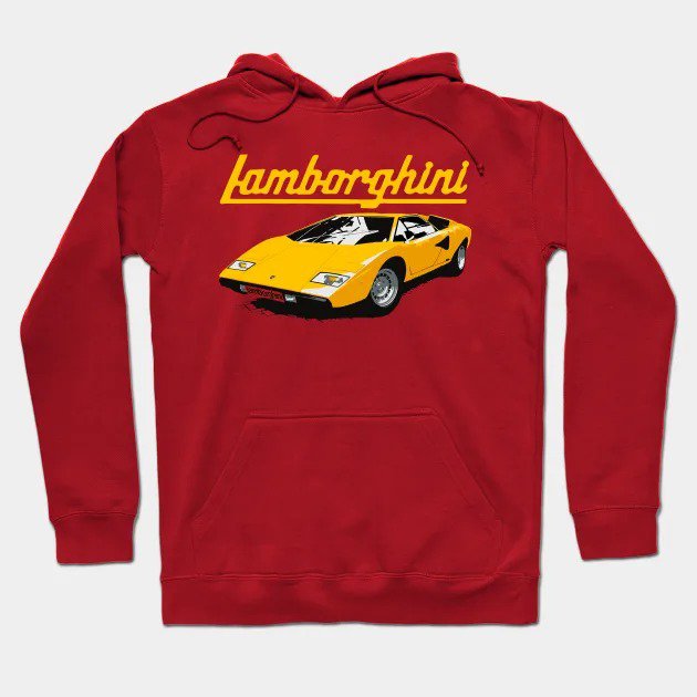 Countach Shirt Hoodie