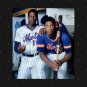 Darryl Strawberry And Dwight Gooden In New York Mets, 1983 Hoodie