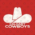 Defunct Calgary Cowboys Hockey Team Hoodie